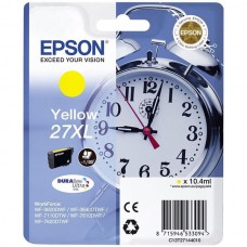 Epson 27XL - XL - amarelo - original - blister com alarme RF - tinteiro - para WorkForce WF-3620, WF-3640, WF-7110, WF-7610, WF-7620, WF-7715, WF-7720