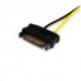 StarTech.com 6in SATA Power to 8 Pin PCI Express Video Card Power Cable Adapter - SATA to 8 pin PCIe power - Cabo de alimentação - SATA de alimentação (M) para alimentação PCIe 8 pinos (M) - 15 cm StarTech.com 6in SATA Power to 8 Pin PCI Express Video Card Power Cable Adapter - SATA to 8 pin PCIe power - Cabo de alimentação - SATA de alimentação (M) para alimentação PCIe 8 pinos (M) - 15 cm