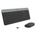 Kit Rato e Teclado Logitech MK470 Sem Fio - QWERTY Internacional EUA, Grafito Kit Rato e Teclado Logitech MK470 Sem Fio - QWERTY Internacional EUA, Grafito