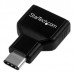 StarTech.com USB-C to USB Adapter - USB-C to USB-A - USB 3.1 Gen 1 - 5Gbps - USB C Adapter - USB Type C (USB31CAADG) - Adaptador USB - 24 pin USB-C (M) para USB Tipo A (F) - USB 3.1 - preto - para P/N: HB31C2A1CGS, HB31C2A2CB, HB31C3A1CS, HB31C3ASDMB