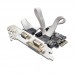 Ewent Pci Express 1 X Parallel , 2 X Serial Card Slot 2 X Dsub 9, 1 X Dsub 25, Mcs9901, Pci Express X 1, 2.3 Mbps, 200g Ewent Pci Express 1 X Parallel , 2 X Serial Card Slot 2 X Dsub 9, 1 X Dsub 25, Mcs9901, Pci Express X 1, 2.3 Mbps, 200g