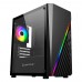 UNYKAch - Caixa mATX Gaming  Mini GLAYZE Black