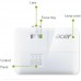 Projetor Acer S1386WH: Projetor DLP WXGA 1280x800 4000lm