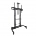 Suporte de Chão Tooq Ares com Rodas e Ajuste de Altura para Ecrãs 60”-100”