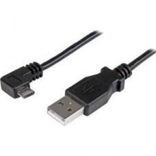 Cabo Micro USB Startech, 50cm, Ângulo Direito, Carga e Sincronização