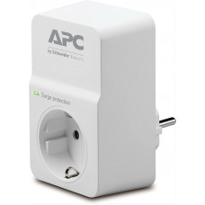 APC - SurgeArrest Essential Protetor contra picos de corrente AC 230 V Conectores de saída. 1 Alemanha branco