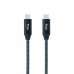 Cabo USB Nanocable USB-C Macho/Macho 100W 4K/60Hz - 0.5m - 10.01.4300-COMB