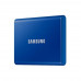 Disco Duro Ssd Samsung 2tb Pssd T7 Nvme Externo Azul