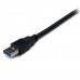 1m Black USB 3.0 Extension Cable M/F