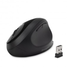 Kensington Pro Fit Ergo Wireless Mouse - Rato - ergonómico - 5 botões - sem fios - 2.4 GHz, Bluetooth 4.0 LE - receptor sem fio USB - preto - retalho