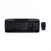 Conjunto de Teclado e Rato Logitech MK330 Wireless, Preto, Sem fios, 2.4 GHz
