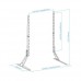 Suporte de Mesa Tooq AT-Galaxia para Ecrãs 23-75