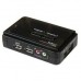 2 Port USB KVM Switch w/Audio+Cables