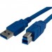 Cabo StarTech.com USB 3.0 SuperSpeed 1m - A Macho para B Macho