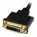 Adaptador StarTech HDDVIMF8IN HDMI Macho para DVI-D Fêmea, 20cm
