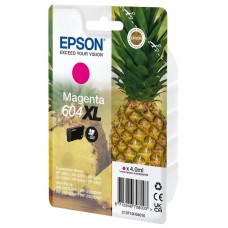 Epson 604XL Singlepack - 4 ml - XL - magenta - original - blister com RF/alarme acústico - tinteiro - para Expression Home XP-2200, 2205, 3200, 3205, 4200, 4205, WorkForce WF-2910, 2930, 2935, 2950