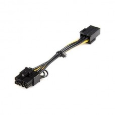 Adaptador de Alimentação StarTech PCI Express 6 para 8 pinos