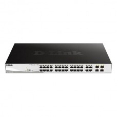 Switch D-Link DGS-1210-28MP/E - 28 Portas Gigabit PoE+, 4 SFP, 370W
