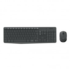 Kit Teclado e Rato Logitech MK235: Teclado QWERTY Internacional, Rato Incluído, Conexão Wireless Kit Teclado e Rato Logitech MK235: Teclado QWERTY Internacional, Rato Incluído, Conexão Wireless