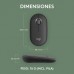 Rato Logitech Wireless Pebble 2 M350s, Grafito, Bluetooth 5.2, Silencioso Rato Logitech Wireless Pebble 2 M350s, Grafito, Bluetooth 5.2, Silencioso