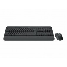 Teclado (Aleman) Logitech Signature Mk650 Combo For Business Ratón Rf Wireless + Bluetooth Qwertz Alemán Grafito