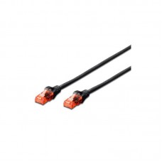 Cabo de Rede EWENT Cat6 RJ45 UTP - 2m - Preto - IM1014