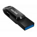 SanDisk Ultra Dual Drive Go - drive flash USB - 128 GB - SDDDC3-128G-G46
