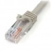 StarTech.com 3m CAT6 Ethernet Cable, 10 Gigabit Snagless RJ45 650MHz 100W PoE Patch Cord, CAT 6 10GbE UTP Network Cable w/Strain Relief, Grey, Fluke Tested/Wiring is UL Certified/TIA - N6PATC3MGR StarTech.com 3m CAT6 Ethernet Cable, 10 Gigabit Snagless RJ45 650MHz 100W PoE Patch Cord, CAT 6 10GbE UTP Network Cable w/Strain Relief, Grey, Fluke Tested/Wiring is UL Certified/TIA - N6PATC3MGR