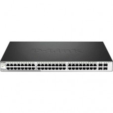 D-Link DGS 1210-52 - interruptor - 48 portas - montável em trilho - DGS-1210-52/E