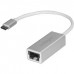 USB-C to Gigabit Network Adapter -Silver