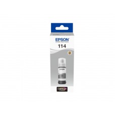Epson EcoTank 114 - 70 ml - cinza - original - recarga de tinta - para EcoTank ET-8500, ET-8550 Epson EcoTank 114 - 70 ml - cinza - original - recarga de tinta - para EcoTank ET-8500, ET-8550