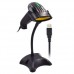 Leitor de Código de Barras Ewent EW3400 - Laser 1D, USB, Preto