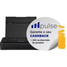 Epson WorkForce WF-110W - Impressora - a cores - jacto de tinta - A4 - 5760 x 1440 ppp - até 7 ppm (mono) / até 4 ppm (cor) - capacidade: 20 folhas - USB 2.0, Wi-Fi(n)