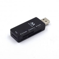 Lector de Tarjetas Externo Ewent Ew1049 Usb 2.0 Negro