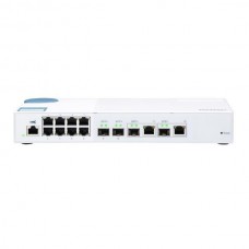 Switch QNAP QSW-M408-2C 8 Gigabit + 4 10GbE Switch QNAP QSW-M408-2C 8 Gigabit + 4 10GbE