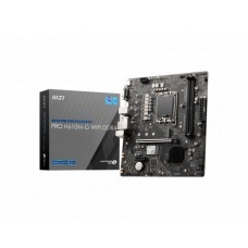 Placa-Mãe MSI PRO H610M-G WIFI DDR4 Intel H610 LGA 1700 Micro ATX Placa-Mãe MSI PRO H610M-G WIFI DDR4 Intel H610 LGA 1700 Micro ATX
