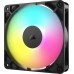 Ventilador Corsair RS120 ARGB para Caixa de Computador, 12cm, Preto (Pack 3)