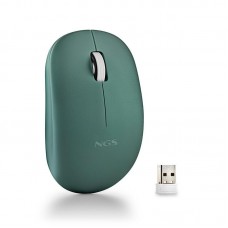 Rato Sem Fios NGS Fog Pro, Verde - 1000 DPI, Silencioso, Ambidestro Rato Sem Fios NGS Fog Pro, Verde - 1000 DPI, Silencioso, Ambidestro