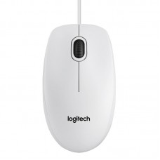 Rato Logitech B100 Óptico, Branco, 910-003360, USB, Ambidestro Rato Logitech B100 Óptico, Branco, 910-003360, USB, Ambidestro