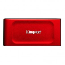 Disco Externo SSD Kingston XS1000 Red 1TB USB 3.2 Gen 2, Alta Velocidade Disco Externo SSD Kingston XS1000 Red 1TB USB 3.2 Gen 2, Alta Velocidade