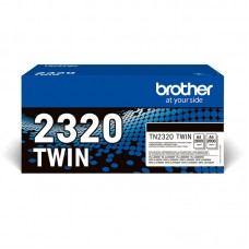Brother Toner Preto Pack 2 Alta Capacidade Tn2320