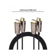 Cabo Nanocable HDMI 2.0 AOC 4K@60Hz 18Gbps, 60m, Preto