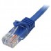 Cabo de Rede StarTech Cat5e RJ45 (1m) - Azul Cabo de Rede StarTech Cat5e RJ45 (1m) - Azul