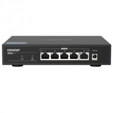 Switch QNAP QSW-1105-5T: 5 Portas 2.5GbE, Não Gerenciado Switch QNAP QSW-1105-5T: 5 Portas 2.5GbE, Não Gerenciado