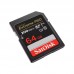 Cartão de Memória Sandisk Extreme Pro 64GB SDXC, 200MB/s UHS-I C10, SDSDXXU-064G-GN4IN