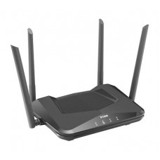 D-link AX1500 Wi-Fi 6 Router, Wi-Fi 6 compatible, Dual Band AX1500 (300 + 1200 Mbps), OFDMA and MU-MIMO technology, Up to 4 simultaneous stream Novo