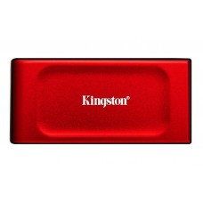 SSD Externo Kingston XS1000 Vermelho - 2TB, USB 3.2 Gen 2, até 1050MB/s