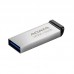 Pen Drive ADATA UR350 64GB, UR350-64G-RSR/BK, USB 3.1 Gen 1, design elegante em metal, sem tampa