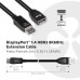 Cabo DisplayPort Club 3D CAC-1022 - Extensão 2m, 8K@60Hz