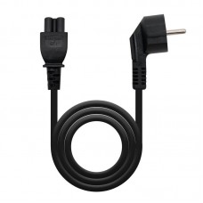 Cabo de Alimentação Nanocable 10.22.0302, CEE7 Angulado Macho para C5 Fêmea, 1,5m, Preto Cabo de Alimentação Nanocable 10.22.0302, CEE7 Angulado Macho para C5 Fêmea, 1,5m, Preto